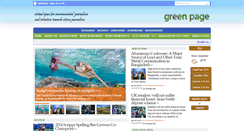 Desktop Screenshot of greenpagebd.net